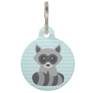Baby Raccoon Pet Tag