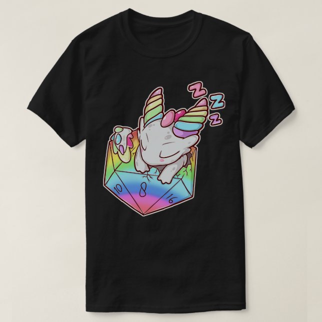 Baby Rainbow Dragon T-Shirt (Design Front)