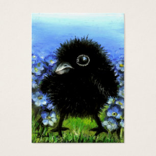 Baby raven ACEO prints
