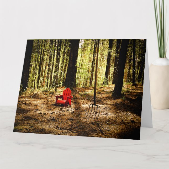 BABY REDNECK Folded Greeting Card (Front)