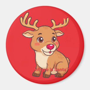Baby reindeer magnet