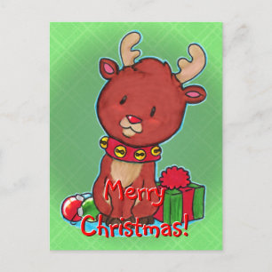 Baby Reindeer Postcard