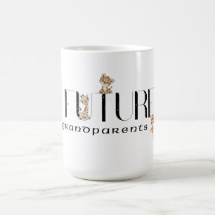 Baby Reveal Future Grandparents Animal Coffee Mug