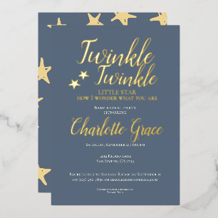 Baby Reveal Party Twinkle Twinkle Little Star 