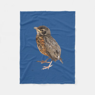 Baby Robin Fleece Blanket
