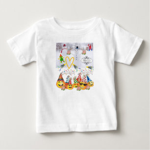 Baby Romper Merry Christmas Happy Birthday