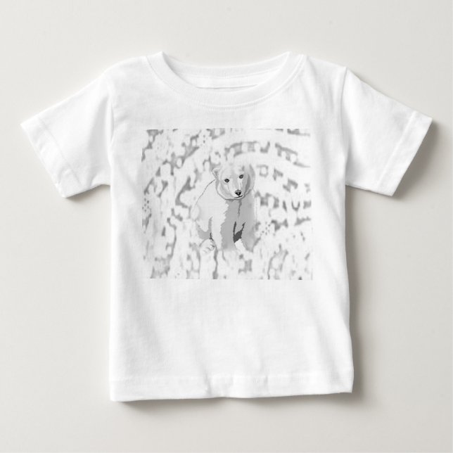 Baby Romper Polar Bear (Front)