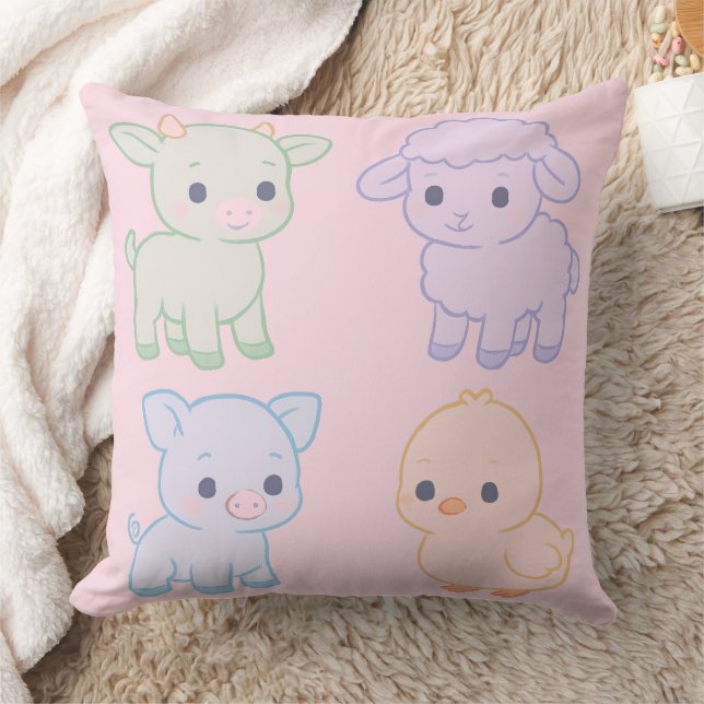 Baby Room Decor - Throw Pillows  (Blanket)