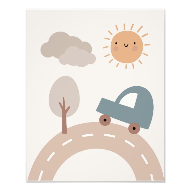 Baby Room Lines Photo Print (Front)