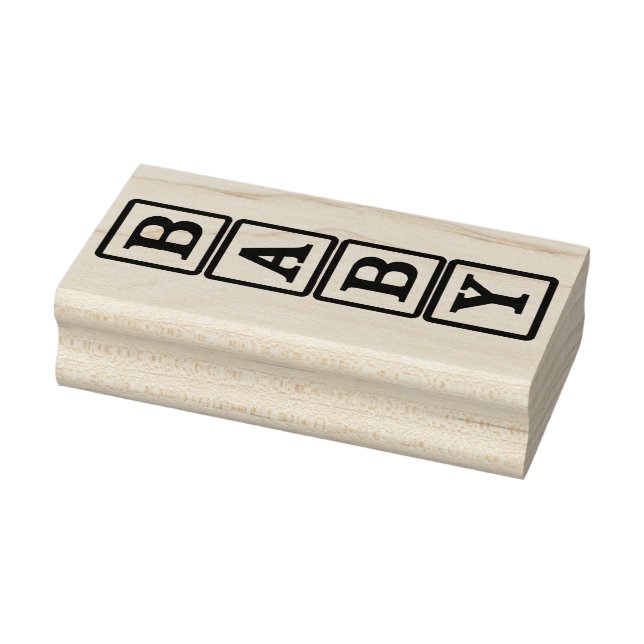 Baby Rubber Stamp (Stamp)