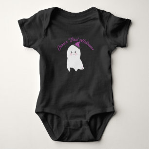 Baby’s 1st Halloween Witch Ghost Baby Bodysuit