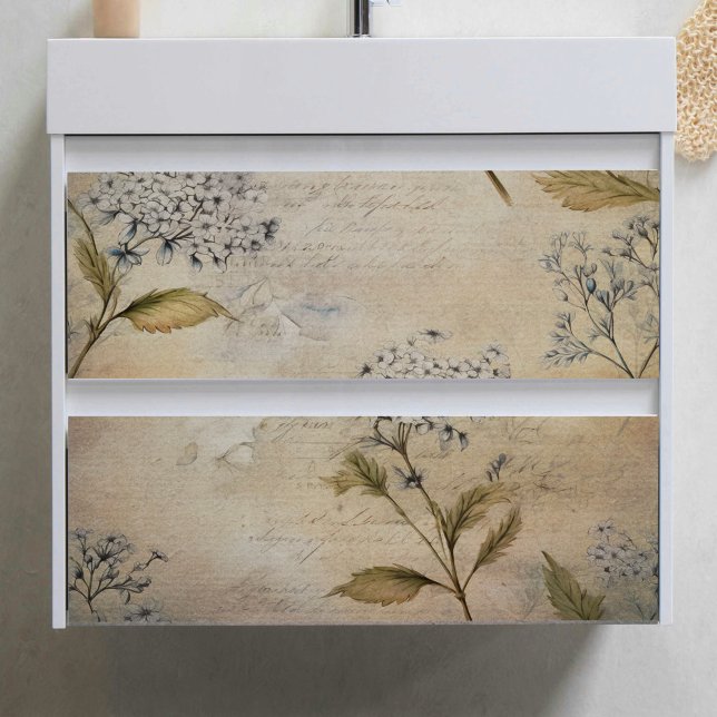 Baby’s Breath Script Decoupage Tissue Paper (Creator Uploaded)