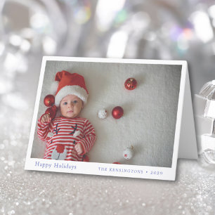 Baby’s First Christmas Personalized Family Card