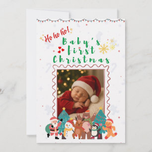 Baby’s First Christmas Personalized Invitation