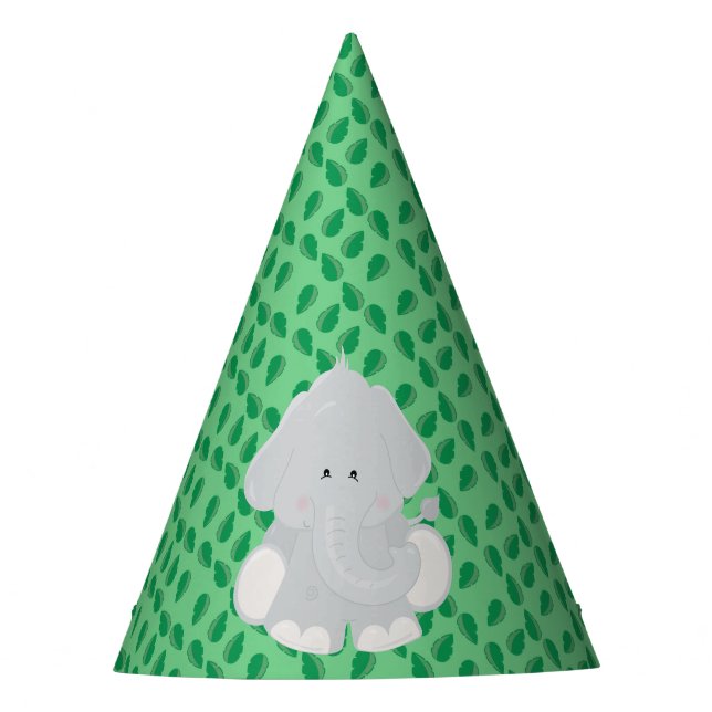 Baby Safari Animals Party | Elephant Hat (Front)