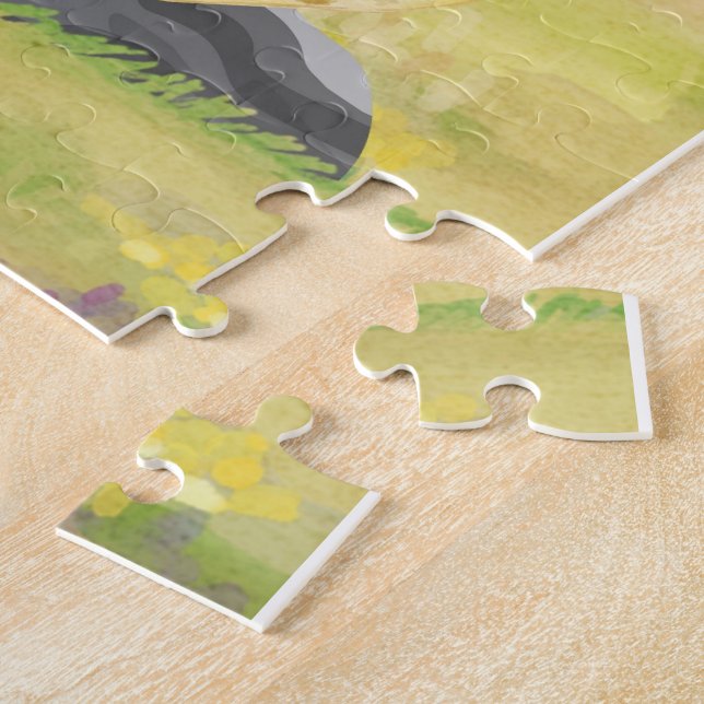 Baby Safari Toddler/Kids Playroom Jigsaw Puzzle (Side)