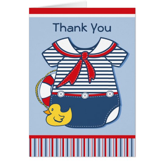 Baby Sailor Suit A Card