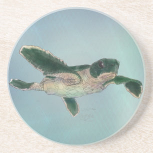 Baby Sea Turtle Coaster