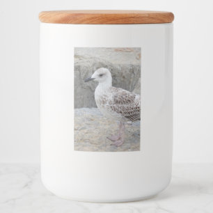 Baby Seagull Food Container Label