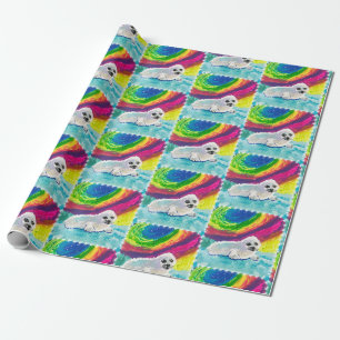 Baby Seal "Art by Kids" Wrapping Paper