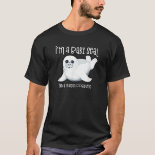Baby Seal Costume Cute Funny Graphic Seal T Shirt