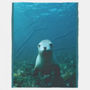 BABY SEAL FLEECE BLANKET