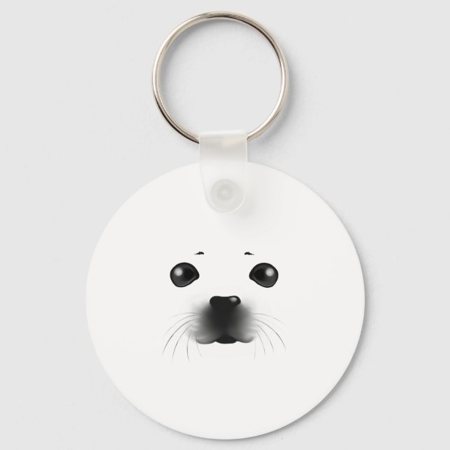 Baby Seal Keychain (Front)