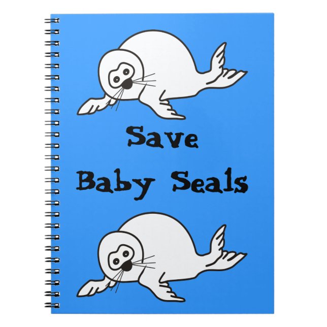 Baby Seal Notebook (Front)