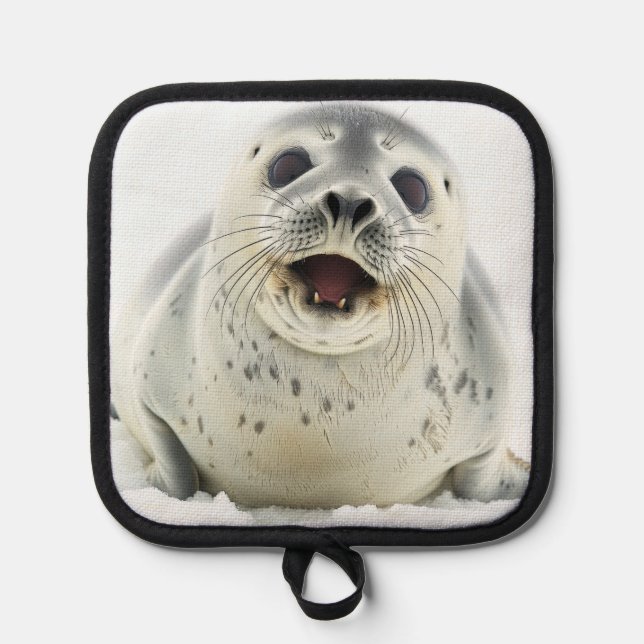 Baby Seal Pot Holder (Front)