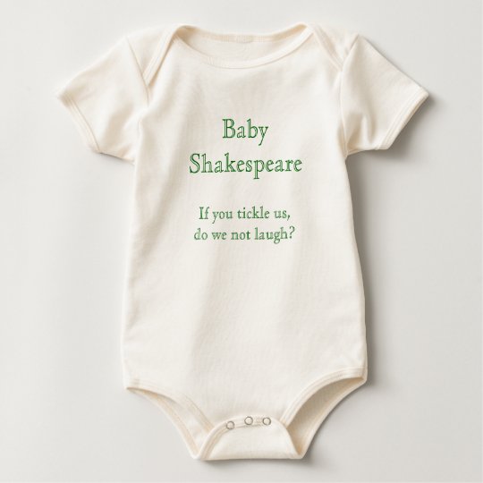 Baby Shakespeare Baby Bodysuit