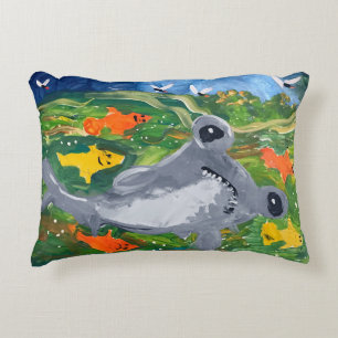 Baby Shark "Art by Kids" Accent Pillow