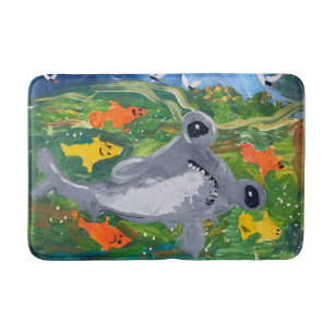 Baby Shark "Art by Kids" Bath Mat