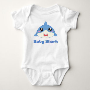 Baby shark bodysuit