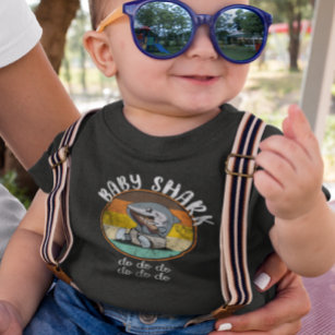 Baby Shark Cute Retro Vintage do do do Toddler T-shirt