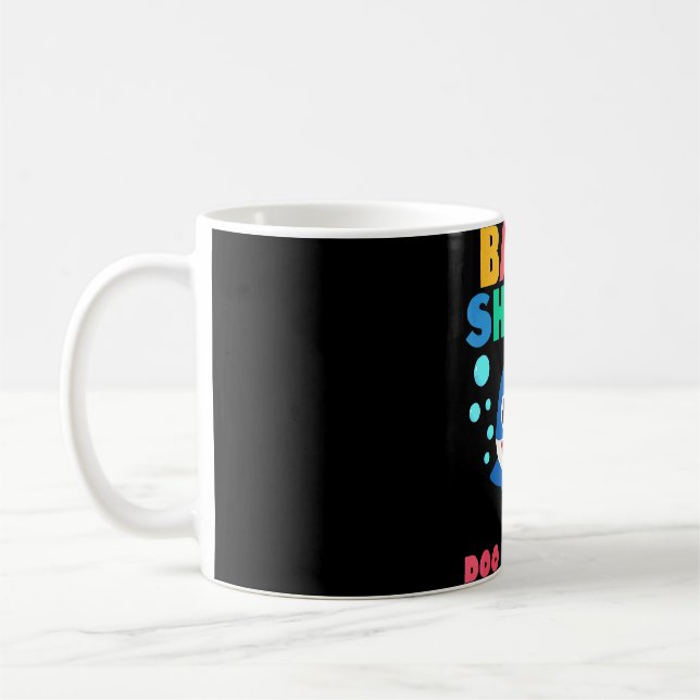 Baby Shark Doo Doo Baby Mommy Daddy Kids  Coffee Mug (Left)