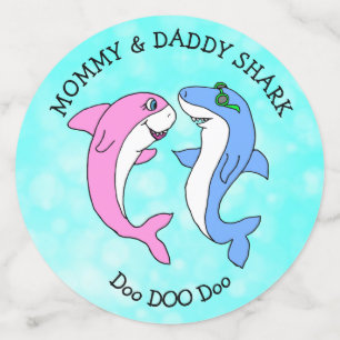 Baby Shark Family Birthday Party Confetti