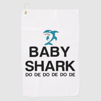 BABY SHARK GOLF TOWEL