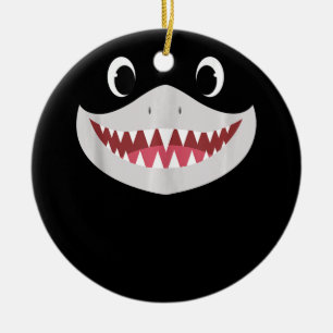 Baby Shark Halloween - Cute Shark Gifts Ceramic Ornament