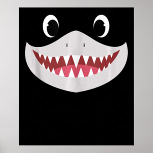 Baby Shark Halloween - Cute Shark Gifts Poster