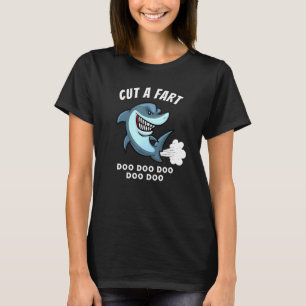 Baby Shark Parody  Farting Gag Joke For Men And Wo T-Shirt