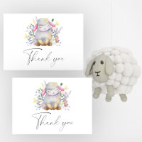 Baby Sheep - Thank You Card