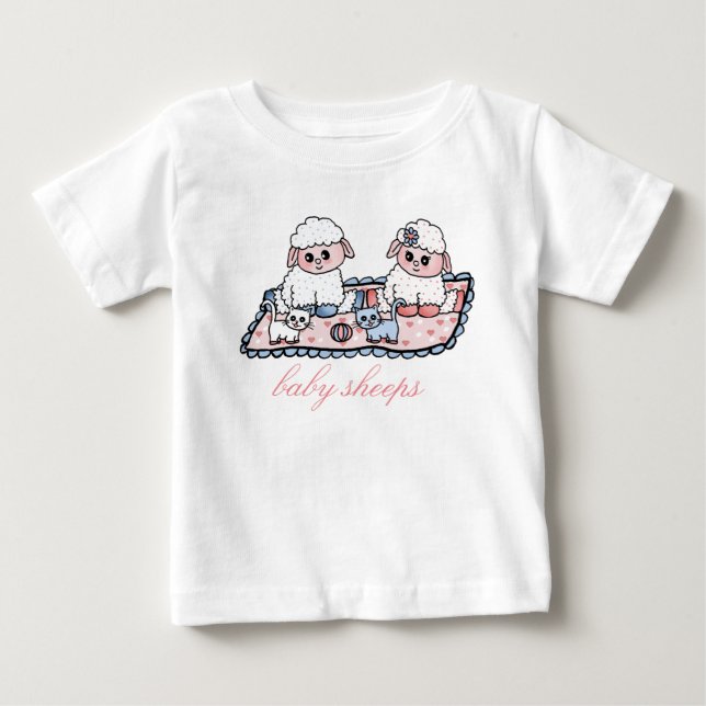 baby sheeps T-Shirt (Front)