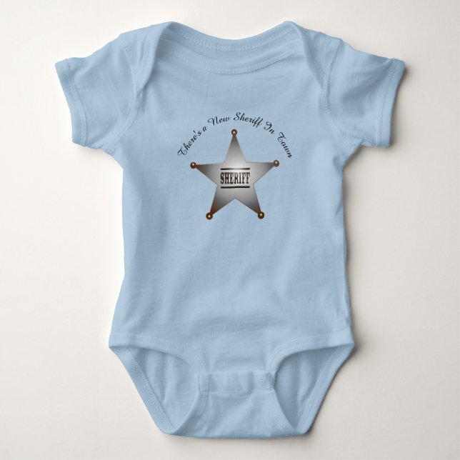 Baby Sheriff Bodysuit (Front)