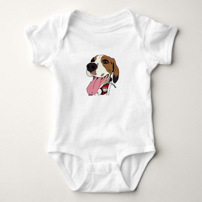 Baby Shirt Beagle Bailey  (Front)