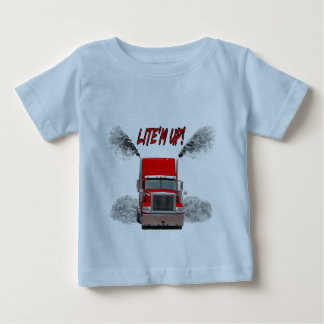 Baby Shirt with "LITE'M UP!" design