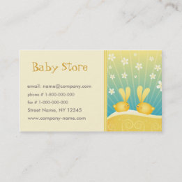 Baby Shop Business Card Template
