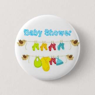Baby Shower 2 Inch Round Button