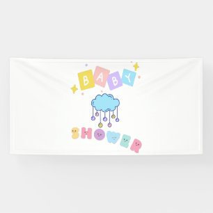 Baby Shower 4x8 Vinyl Banner
