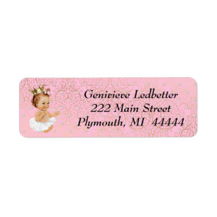 Baby Shower Address Label