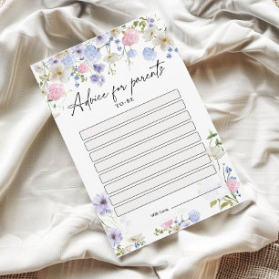 Baby Shower Advice Cards for Parents-To-Be
